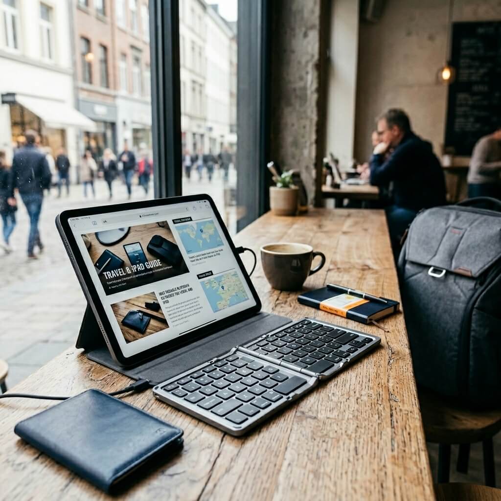 Quiet office desk setup with a keyboard and microphone
